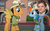 Size: 612x380 | Tagged: safe, quibble pants, rainbow dash, earth pony, human, pegasus, pony, g4, stranger than fan fiction, clothes, cosplay, costume, daring do and the riddle of the sphinx, fake wings, female, irl, irl human, male, mare, patton oswalt, photo, stallion