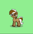 Size: 1175x1200 | Tagged: safe, artist:lyraalluse, oc, oc only, oc:s'mores, earth pony, food pony, pony, pony town, food, original character do not steal, ponified, s'mores, s'mores pony