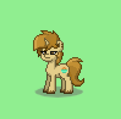 Size: 1189x1167 | Tagged: safe, artist:lyraalluse, oc, oc only, oc:cereal crunch, pony, pony town, cereal pony, original character do not steal