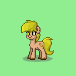 Size: 1186x1189 | Tagged: safe, artist:lyraalluse, oc, oc only, oc:buttered toast, pony, pony town, original character do not steal, toast pony