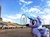 Size: 1024x764 | Tagged: safe, artist:onlyfactory, edit, cloudchaser, g4, bootleg, ferris wheel, irl, photo, plushie, ponies around the world, singapore, singapore flyer, solo