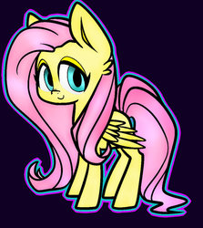 Size: 900x1010 | Tagged: safe, artist:wolfgirl2211, fluttershy, g4, female, simple background, solo