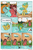 Size: 1300x2000 | Tagged: safe, artist:smudge proof, snails, snips, oc, oc:halcyon, oc:tails, dog, original species, comic:heads and tails, g4, box, comic, epic, epic pose, everfree forest, exclamation point, forest, hat, lake, patreon, patreon logo, plop, saddle bag, straw hat, sunglasses, tire tube, water, wet, wind