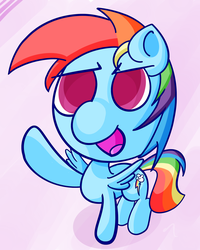 Size: 1950x2438 | Tagged: safe, artist:sharkwellington, rainbow dash, pony, g4, female, solo