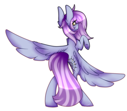 Size: 2988x2623 | Tagged: safe, artist:rainfly production, oc, oc only, oc:windy spirit, pegasus, pony, bipedal, female, high res, looking away, simple background, solo, transparent background