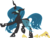 Size: 2498x1888 | Tagged: safe, artist:inkrose98, princess celestia, changeling, changeling queen, g4, changelingified, crying, female, jewelry, princess chryslestia, regalia, simple background, solo, species swap, transparent background