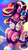 Size: 1024x1820 | Tagged: safe, artist:astroboygf, pinkie pie, g4, eyes closed, female, rainbow power, solo, watermark