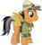 Size: 6021x6408 | Tagged: dead source, safe, artist:pink1ejack, daring do, quibble pants, earth pony, pony, g4, stranger than fan fiction, absurd resolution, clothes, cosplay, costume, fake wings, male, simple background, stallion, transparent background, vector