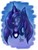 Size: 974x1280 | Tagged: safe, artist:dahvyevlood, princess luna, g4, female, portrait, s1 luna, solo