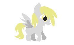 Size: 777x480 | Tagged: safe, derpy hooves, g4, cute, female, filly, simple background, solo, younger