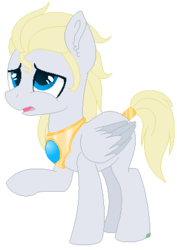 Size: 291x412 | Tagged: safe, artist:leafycynical, oc, oc only, oc:lost legacy, adopted offspring, parent:prince blueblood, parent:trixie, parents:bluetrix, solo