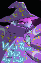 Size: 2000x3088 | Tagged: safe, artist:facelessguru, trixie, pony, unicorn, g4, cape, clothes, female, hat, magic, mare, solo, trixie's cape, trixie's hat