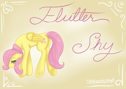 Size: 1280x907 | Tagged: safe, artist:zombiicrow, fluttershy, g4, female, solo