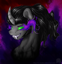 Size: 1414x1468 | Tagged: safe, artist:11-shadow, king sombra, g4, male, solo