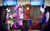 Size: 2550x1600 | Tagged: safe, artist:woogiegirl, twilight sparkle, alicorn, pony, g4, amethyst sorceress, batman, cafe, clothes, costume, crossover, male, ponified, spider-man, super café, superhero, superman, twilight sparkle (alicorn), watermark