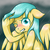 Size: 1000x1000 | Tagged: safe, artist:lourita-shine, sunshower raindrops, pony, g4, female, rain, solo, wet mane