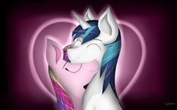 Size: 4000x2500 | Tagged: safe, artist:akuma3007, princess cadance, shining armor, g4, female, hug, male, ship:shiningcadance, shipping, snuggling, straight