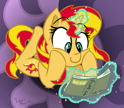 Size: 2225x1950 | Tagged: safe, artist:fakskis, sunset shimmer, pony, unicorn, g4, anatomically incorrect, book, incorrect leg anatomy