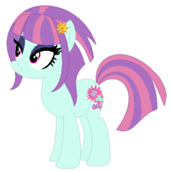 Size: 412x413 | Tagged: safe, artist:berrypunchrules, sunny flare, pony, equestria girls, g4, my little pony equestria girls: friendship games, equestria girls ponified, female, ponified, simple background, solo, transparent background