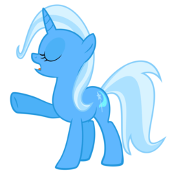 Size: 2440x2440 | Tagged: safe, artist:the smiling pony, trixie, pony, unicorn, g4, .svg available, female, high res, mare, simple background, solo, svg, transparent background, vector