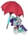 Size: 3002x3672 | Tagged: safe, artist:cutepencilcase, rarity, g4, clothes, dress, ear piercing, earring, female, high res, jewelry, magic, one eye closed, piercing, raised hoof, simple background, solo, transparent background, umbrella