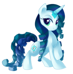 Size: 2000x2044 | Tagged: safe, artist:xnightmelody, oc, oc only, oc:aqua wish, pony, unicorn, solo