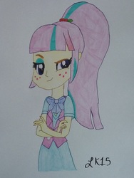 Size: 720x960 | Tagged: safe, artist:sonny61988, sour sweet, equestria girls, g4, traditional art
