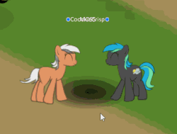 Size: 396x299 | Tagged: safe, animated, cute, fanatsors' online pony game, game, hug