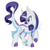 Size: 1024x1024 | Tagged: safe, artist:pvrii, rarity, merpony, g4, female, race swap, simple background, solo, transparent background, watermark