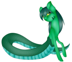 Size: 1624x1406 | Tagged: safe, artist:violineplayingpuppet, oc, oc only, oc:spitfire740, lamia, original species, snake, commission, solo