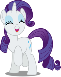 Size: 4000x5000 | Tagged: safe, artist:dashiesparkle, rarity, g4, absurd resolution, cute, female, inkscape, open mouth, ponyscape, raised hoof, raribetes, simple background, solo, transparent background, vector