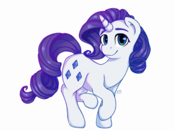 Size: 1024x768 | Tagged: safe, artist:apelsin228, rarity, pony, unicorn, g4, female, mare, simple background, solo