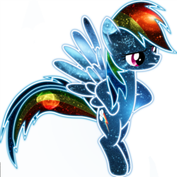 Size: 2000x2000 | Tagged: safe, artist:inuyasharules6596, rainbow dash, g4, female, solo, the cosmos