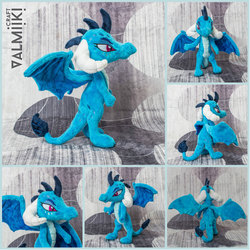 Size: 1200x1200 | Tagged: safe, artist:valmiiki, princess ember, dragon, g4, cute, irl, nature, outdoors, photo, plushie, solo, toy