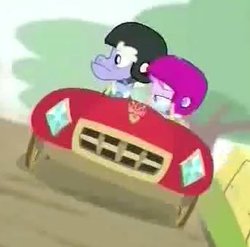 Size: 342x338 | Tagged: safe, screencap, diamond tiara, randolph, pony, g4, the cart before the ponies, cropped