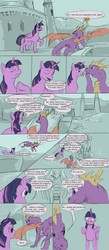 Size: 560x1280 | Tagged: safe, artist:shattersilver, twilight sparkle, alicorn, dragon, pony, series:here be dragons, g4, comic, crossover, spyro the dragon, spyro the dragon (series), twilight sparkle (alicorn)