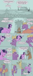 Size: 560x1280 | Tagged: safe, artist:shattersilver, twilight sparkle, alicorn, dragon, human, pony, series:here be dragons, g4, butt, comic, crossover, plot, spyro the dragon, spyro the dragon (series), twilight sparkle (alicorn)