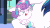 Size: 852x480 | Tagged: safe, artist:wheredamaresat, edit, edited screencap, screencap, princess flurry heart, shining armor, g4, the crystalling, animated, bad trip, corrupted, datamosh, dimension travel, error, frown, glitch, not salmon, op is on drugs, open mouth, pain, reality warp, screaming, tongue out, tripping balls, wat, wide eyes