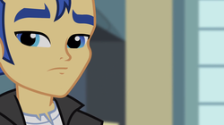 Size: 1099x617 | Tagged: safe, screencap, flash sentry, equestria girls, g4