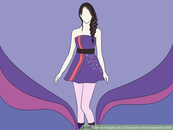 Size: 728x546 | Tagged: safe, twilight sparkle, equestria girls, g4, clothes, costume, dress, leggings, no face, wikihow