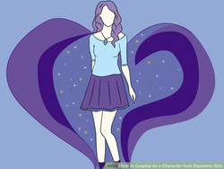 Size: 728x546 | Tagged: safe, rarity, equestria girls, g4, clothes, costume, no face, wikihow