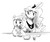 Size: 1280x1084 | Tagged: safe, artist:silfoe, princess luna, twilight sparkle, alicorn, pony, other royal book, royal sketchbook, g4, burger, eating, female, food, glowing horn, grayscale, hay burger, horn, ketchup, magic, mare, monochrome, sauce, ship:twiluna, shipping, simple background, telekinesis, that pony sure does love burgers, twilight burgkle, twilight sparkle (alicorn), white background