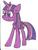 Size: 502x667 | Tagged: safe, artist:cmara, twilight sparkle, alicorn, pony, g4, female, solo, traditional art, twilight sparkle (alicorn)