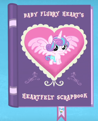 Size: 455x562 | Tagged: safe, princess flurry heart, alicorn, pony, g4, baby, baby flurry heart's heartfelt scrapbook, cute, diaper, female, youtube link