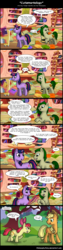 Size: 1304x5162 | Tagged: safe, artist:philosophypony, apple bloom, applejack, twilight sparkle, oc, g4, comic, cutie mark, hilarious in hindsight, ouroboros