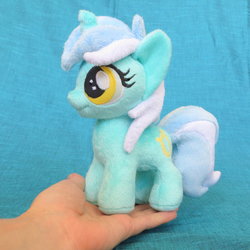 Size: 1600x1603 | Tagged: safe, artist:fireflytwinkletoes, lyra heartstrings, pony, g4, irl, photo, plushie, toy