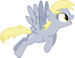Size: 6000x4623 | Tagged: safe, artist:gentlemanpsycho, derpy hooves, pegasus, pony, g4, absurd resolution, female, mare, simple background, solo, transparent background, vector