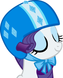 Size: 6611x8190 | Tagged: safe, artist:pink1ejack, rarity, pony, unicorn, g4, the cart before the ponies, absurd resolution, eyes closed, female, helmet, mare, simple background, solo, that was fast, transparent background, vector