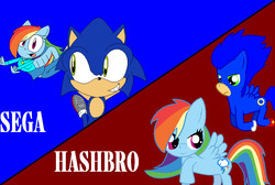 Size: 865x581 | Tagged: safe, artist:pinksonic42, rainbow dash, anthro, g4, crossover, male, misspelling, ponified, sonic the hedgehog, sonic the hedgehog (series), sonicified