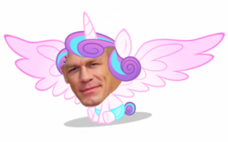 Size: 1280x800 | Tagged: artist needed, safe, edit, princess flurry heart, g4, 1000 hours in ms paint, 1000 years in photoshop, john cena, ms paint, photoshop, seems legit, this looks shopped, wat